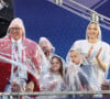 Albert de Monaco et son épouse Charlene se sont rendus à la cérémonie d'ouverture des Jeux olympiques de Paris avec leurs enfants, les jumeaux Jacques et Gabriella.
Le prince Albert II de Monaco et la princesse Charlene - Cérémonie d'ouverture des Jeux Olympique (JO) de Paris