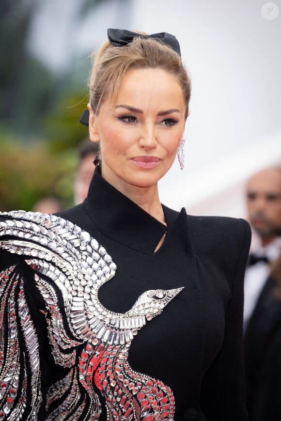 Photo Adriana Karembeu assiste a la premiere de The Apprentice dans le cadre du 77e Festival international du film de Cannes le 20 mai 2024. ShootPix ABACAPRESS.COM Purepeople