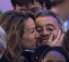 Une grande finale qui a réuni du beau monde !
Gérald Darmanin et sa femme Rose-Marie Devillers assistent à la finale de l'épée individuellel homme avec le francais Yannick Borel qui perd en finale face à Kōki Kanō au Grand Palais lors des Jeux Olympiques de Paris (JO) © Dominique Jacovides-Pierre Perusseau/Bestimage 