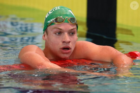 Léon Marchand - Le championnat de France de natation 2023 à Rennes, le 13 juin 2023. © Mickael Chavet/Zuma Press/Bestimage