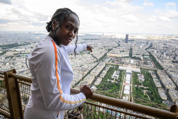 La championne est l'un des grands espoirs de médailles pour la délégation françaises lors des Jeux Olympiques de Paris 2024
Clarisse Agbegnenou