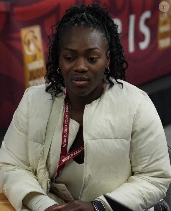 Elle avait remporté le titre olympique dans sa catégorie à Tokyo en 2021
Clarisse Agbegnenou