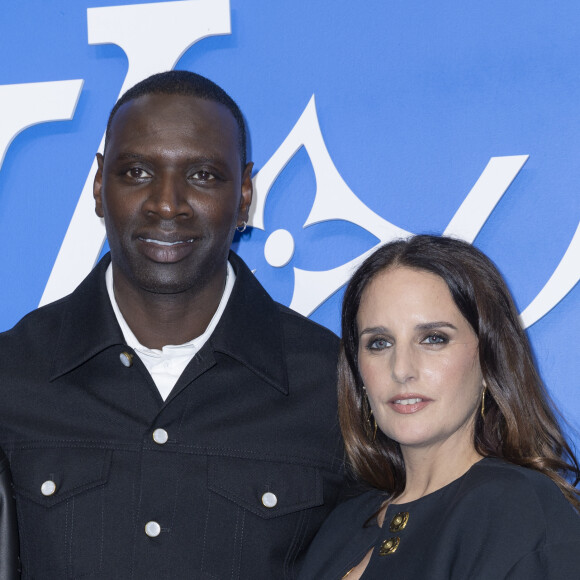 Omar Sy, Hélène Sy au photocall du défilé Homme Louis Vuitton Printemps/Été 2025 dans le cadre de la Fashion Week de Paris, France, le 18 juin 2024. © Olivier Borde/Bestimage 