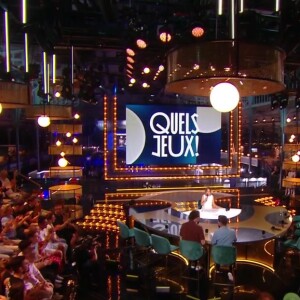 Léa Salamé n'a pas tardé à revoir et corriger la formule de "Quels jeux !", un succès !
Le plateau de "Quels jeux !"