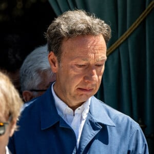 Stéphane Bern vient de rendre un ultime adieu à son ami cher 
Stephane Bern aux funérailles de son ami Michel de Grèce, à Athènes. Photo by Ammar Abd Rabbo/ABACAPRESS.COM