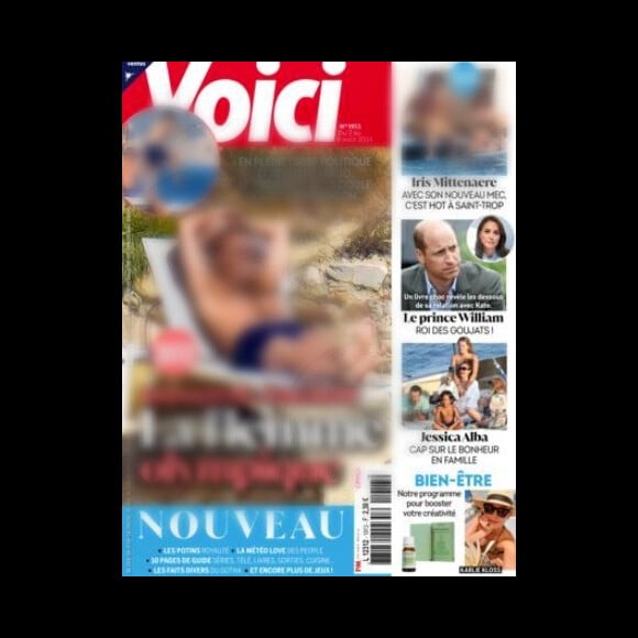 Couverture de "Voici" du vendredi 2 août 2024