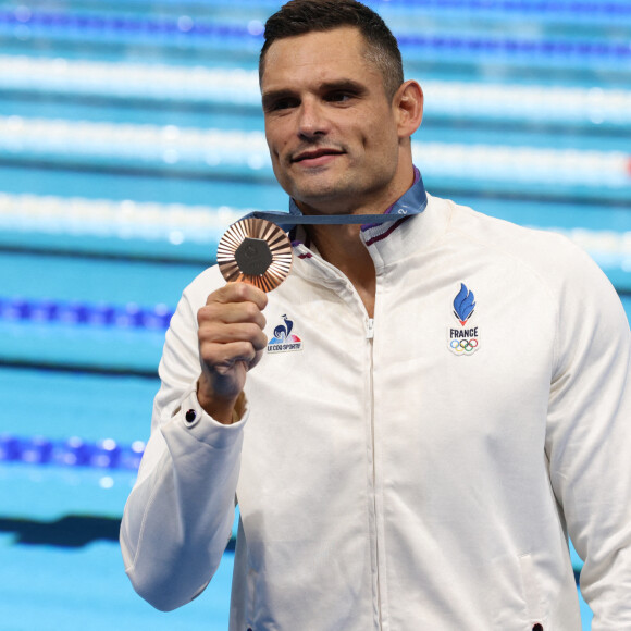 Il a décroché la médaille de bronze
Florent Manaudou a décroché la médaille de bronze aux Jeux Olympiques de Paris 2024 dans l'épreuve du 50m nage libre le 2 août à la Paris La Défense Arena. (Credit Image: © Mickael Chavet/ZUMA Press Wire)