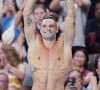 Une quatrième médaille olympique en quatre Jeux Olympiques
Florent Manaudou a décroché la médaille de bronze aux Jeux Olympiques de Paris 2024 dans l'épreuve du 50m nage libre le 2 août à la Paris La Défense Arena.. Photo by Xinhua/ABACAPRESS.COM/Xue Yuge)