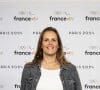 Vendredi 2 août 2024, elle a commenté la finale de son petit frère Florent Manaudou sur France 2
Laure Manaudou lors de la présentation des journalistes et chroniqueurs de France Télévisions pour les Jeux Olympiques 2024 au musée de l'Homme à Paris, le 11 juin 2024. © Pierre Perusseau / Bestimage 