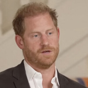 Le prince Harry, duc de Sussex et Meghan Markle, duchesse de Sussex, lors d'une interview pour l'émission CBS News Sunday Morning, diffusée le 4 août 2024. 