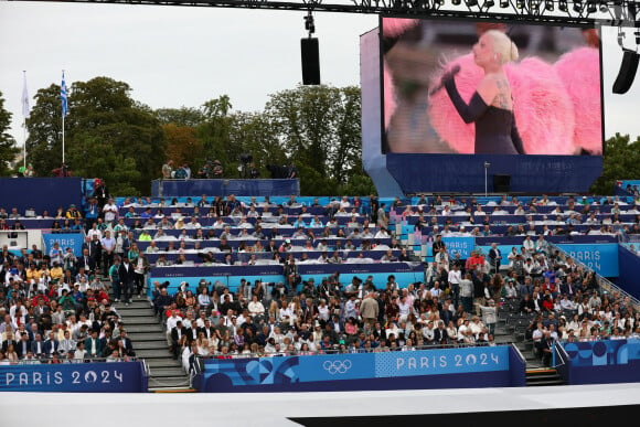 Cérémonie d'ouverture des Jeux Olympiques (JO) de Paris 2024 le 26 juillet 2024. © Mickael Chavet/ZUMA Press Wire)