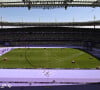 Mais celle qui va clôturer l'événement, au Stade de France, s'annonce elle aussi fantastique
Stade de France, lieu où se déroulent les épreuves d'athlétisme de ces JO de Paris. Photo: Sven Hoppe/DPA/ABACAPRESS.COM