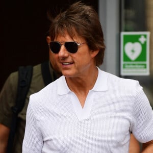 La star hollywoodienne sera effectivement l'une des grosses têtes d'affiche de cette soirée
Tom Cruise de retour à Londres après avoir assisté à des épreuves de gymnastique aux Jeux Olympiques de paris (JO 2024) le 28 juillet 2024