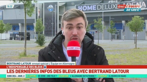 En plus du "Canal Football Club", Bertrand Latour participera aux soirées européennes de Canal+
Bertrand Latour sur L'Equipe