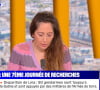 La journaliste Mélanie Vecchio sur le plateau de BFMTV ce jeudi qui réagi aux nouvelles investigations pour retrouver Lina, disparue dans le Bas-Rhin il y a plusieurs mois.