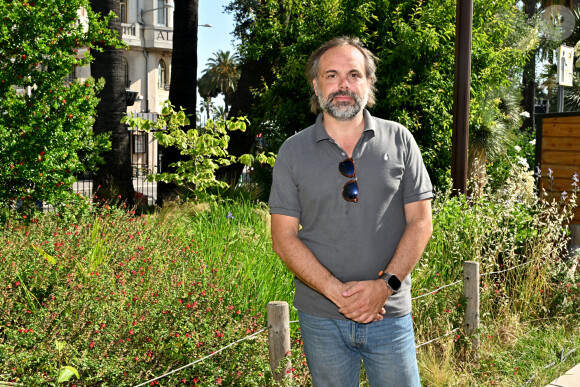 Romain Sardou durant la 27ème édition du Festival du Livre de Nice, installé sur le jardin Albert 1er, du 3 au 5 juin 2023. © Bruno Bebert / Bestimage