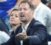 Thomas Pesquet et sa compagne Anne Mottet ont également assisté à cette rencontre
David Douillet, Thomas Pesquet et sa compagne Anne Mottet - Les célébrités en tribunes pendant l'épreuve de basketball de Demi-Finale opposant la France à l'Allemagne lors des Jeux Olympiques de Paris 2024 (JO) à l'Arena Bercy, à Paris, France, le 8 août 2024. © Jacovides-Perusseau/Bestimage