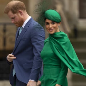 À peine trois mois après son recrutement, le nouveau chef de cabinet a démissionné au plus mauvais moment.
Le prince Harry, duc de Sussex, et Meghan Markle, duchesse de Sussex lors de la cérémonie du Commonwealth en l'abbaye de Westminster à Londres, le 9 mars 2020. 