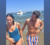 Dans un cliché posté en story Insta, leurs followers ont pu admirer le couple, tout bronzé, en train de sortir d'une eau translucide.
 
Giovanni Castaldi et Charlotte Rascol à la plage pendant l'été 2024