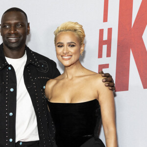 Omar Sy et Nathalie Emmanuel à l'avant-première de "The Killer" à Los Angeles le 14 août 2024. Photo by Corine Solberg/SPUS/ABACAPRESS.COM