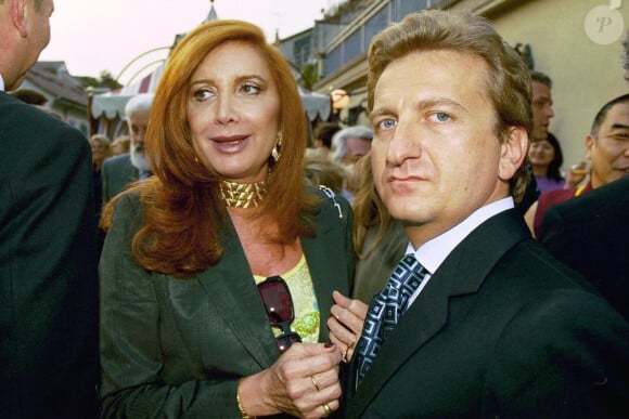 Vacca Agusta Francesca et Raggio Maurizio lors de l'inauguration de l'hôtel Baglioni à Florence, Italie, le 1er juin 2000. © Guindani Stefano/SGP/Bestimage