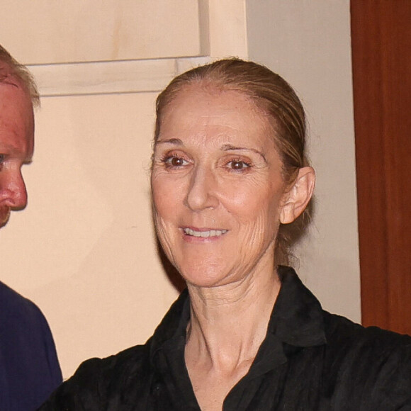 Céline Dion a été vue rentrant à son hôtel à 1h30 du matin après une longue répétition pour les Jeux Olympiques de 2024 à Paris, France, le 25 juillet 2024. Photo par Aissaoui Nacer/Splash News/ABACAPRESS.COM
