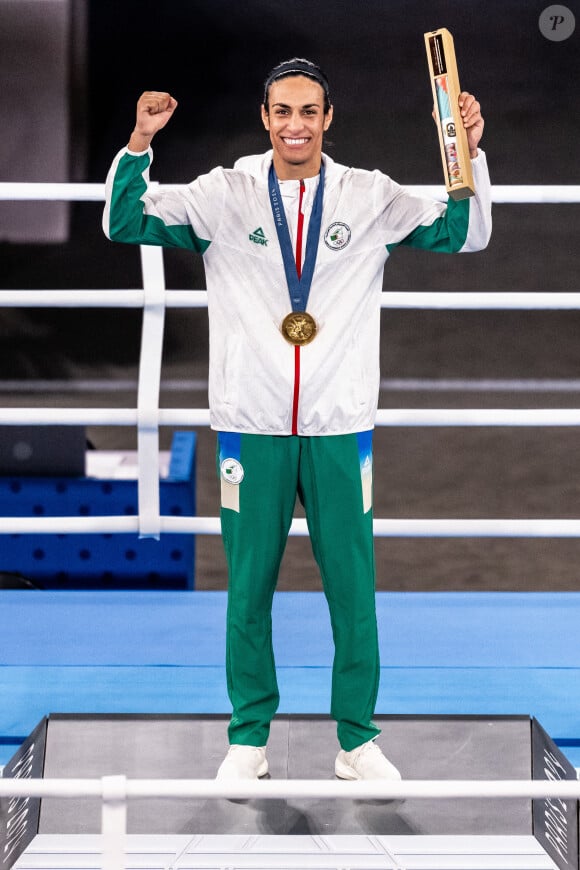 La boxeuse a remporté la médaille d'or dans la cétégorie des moins de 66 kg
Imane Khelif. © Petter Arvidson-Bildbyran / Zuma Press / Bestimage