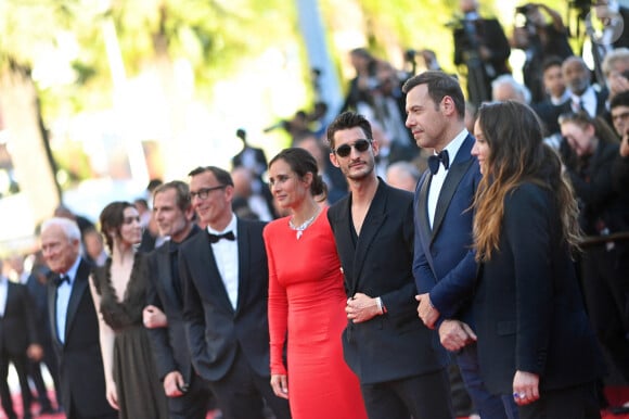 L'équipe du film "Le Comte de Monte-Cristo" au festival de Cannes, le 22 mai 2024. Photo par Franck Castel/ABACAPRESS.COM