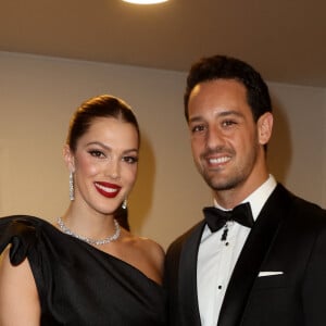 Exclusif - Iris Mittenaere et son compagnon Diego El Glaoui - Dîner de gala organisé par la Fondation "Children of Africa" à l'initiative de Madame D.Ouattara, Première Dame de Côte d'Ivoire et Présidente fondatrice de "Children of Africa" au Sofitel Ivoire à Abidjan. Le 1er Mars 2024 © Dominique Jacovides / Bestimage