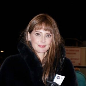 Cannes, FRANCE - Frédérique Bel is seen making her way out of the Marriott hotel in Cannes, reflecting on an evening filled with memorable moments amidst the 77th Annual Cannes Film Festival.