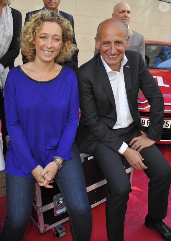 ALBA VENTURA , JEAN MICHEL APHATIE - CONFERENCE DE PRESSE DE RENTREE " RTL " A PARIS LE 06 SEPTEMBRE 2012