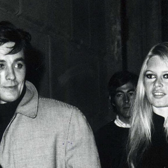 Alain Delon et Brigitte Bardot