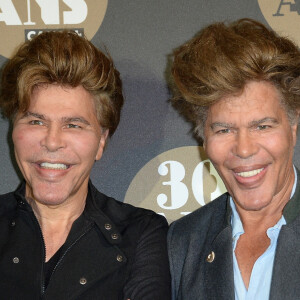 Igor et Grichka Bogdanoff auraient fêté aujourd'hui leurs 75 ans.
Igor et Grichka Bogdanoff lors de la soirée des 30 ans de Canal Plus qui s'est tenue au Palais de Tokyo à Paris, France. Photo par Nicolas Briquet/ABACAPRESS.COM