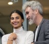 "Très heureuse", elle ne quittera pas les plateaux télé tout de suite et compte bien revenir après.
Tatiana Silva dans les tribunes lors du match de qualification pour l'Euro2020 "France - Turquie (1-1)" au Stade de France. Saint-Denis, le 14 octobre 2019. © Cyril Moreau/Bestimage 