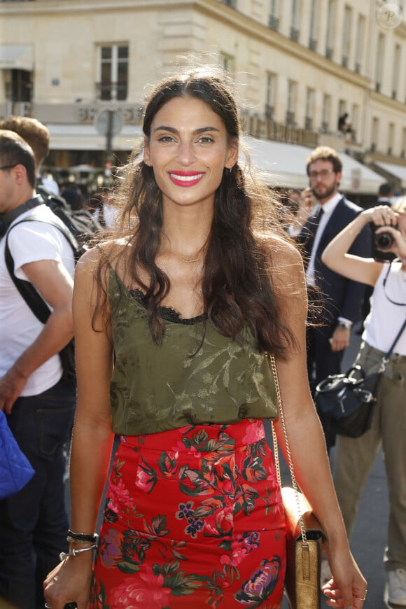 Tatiana Silva - Arrivées au défilé de mode "Fendi", collection Haute-Couture automne-hiver 2018/2019, à Paris. Le 4 juillet 2018 