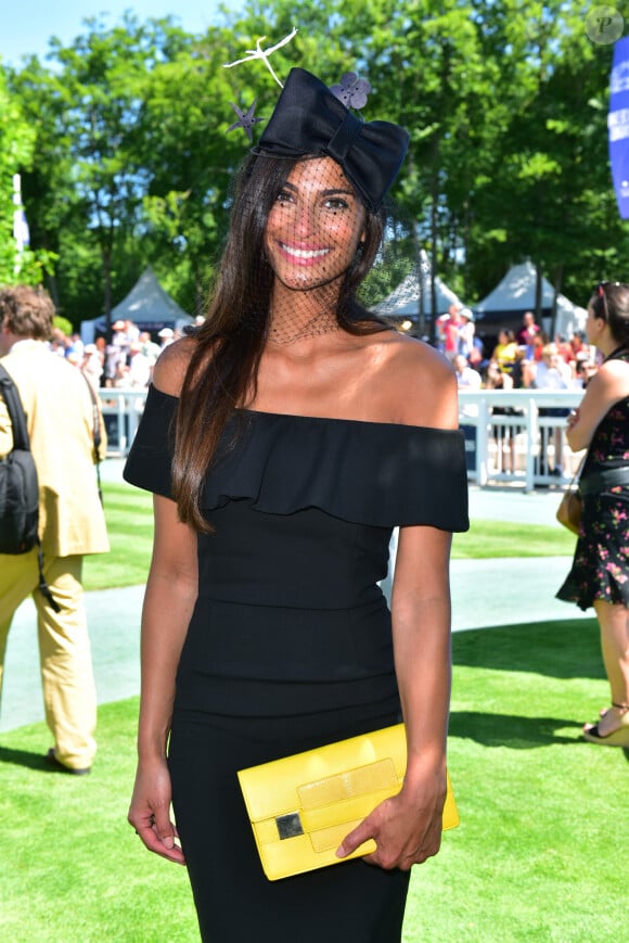 Tatiana Silva - 168ème Prix de Diane Longines à l'hippodrome de Chantilly, France, le 18 juin 2017. © Giancarlo Gorassini/Bestimage 