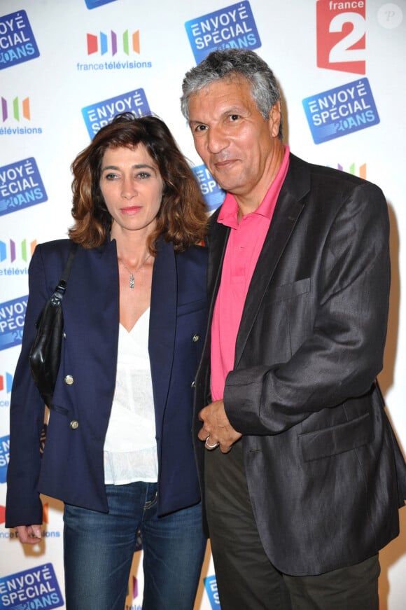 Le journaliste Rachid Arhab qui a épousé Sylvie Gauthier, la maman d'Ilona, a donné de ses nouvelles... Rachid Arhab et son épouse Sylvie Gauthier arrivent à la soirée du 20ème anniversaire du magazine hebdomadaire de France 2 "Envoye Special" qui s'est tenue au Pavillon Gabriel à Paris, France, le 3 juin 2010. Photo par Thierry Orban/ABACAPRESS.COM