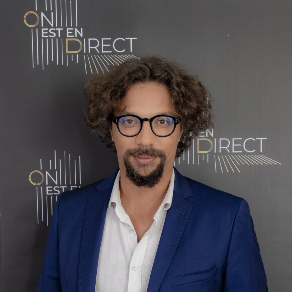 Exclusif - Matthieu Belliard (Europe 1) - Backstage de l'enregistrement de l'émission "On Est En Direct" (OEED), Spéciale 100 ans de la radio, présentée par L.Ruquier, diffusée sur France 2 le 8 mai © Jack Tribeca / Bestimage 