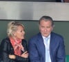 Alors qu'elle va présenter une nouvelle émission autour de l'amour, il a été demandé à Sophie Davant si un épisode pourrait être dédié à sa relation avec William
Sophie Davant et William Leymergie - People dans les tribunes des Internationaux de France de tennis de Roland Garros à Paris. Le 26 mai 2015