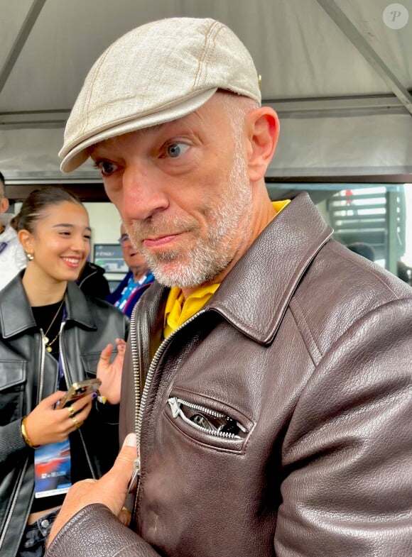 Vincent Cassel - Les célébrités lors des "24H du Mans", le 15 juin 2024. © Fabien Faure/Bestimage