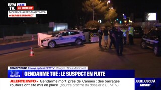 "S'il pouvait y avoir de la retenue..." : Un journaliste de BFMTV ému et gêné en direct après la disparition d'un gendarme à Mougins (VIDEO)