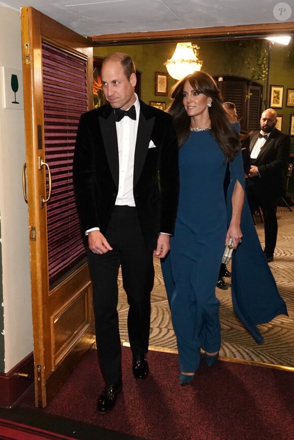 Le Prince et la Princesse de Galles lors du Royal Variety Performance au Royal Albert Hall, Londres, Royaume-Uni, jeudi 30 novembre 2023.