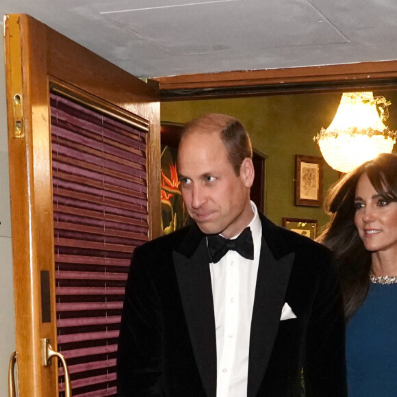 Le Prince et la Princesse de Galles lors du Royal Variety Performance au Royal Albert Hall, Londres, Royaume-Uni, jeudi 30 novembre 2023.