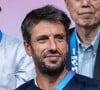 Les rares photos de Tony Estanguet et Laëtitia
 
Tony Estanguet, - Les célébrités assistent à la finale de tennis de table de l'équipe de France face au Japon aux Jeux Olympiques de Paris. © Baptiste Autissier / Panoramic / Bestimage