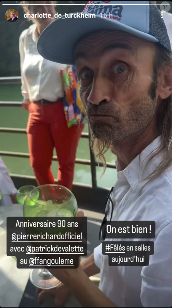 "Depuis que j'ai 70 ans, je suis moins chaud sur les anniversaire. Je suis toujours touché quand on me les fête, mais j'aimerais juste qu'on fête mes 30 ans !"
L'anniversaire de Pierre Richard ce 28 août à Angoulême