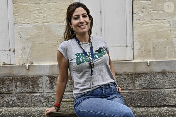 Léa Salamé - Festival International du Journalisme à Couthures sur Garonne le 15 juillet 2023. - Festival International du Journalisme à Couthures sur Garonne.