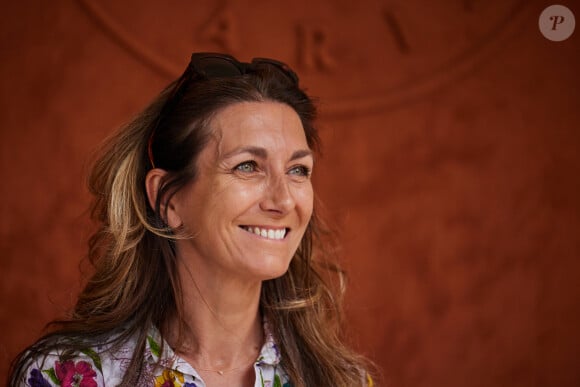 Anne-Claire Coudray au village lors des Internationaux de France de tennis de Roland Garros 2023, à Paris, France, le 9 juin 2023. © Jacovides-Moreau/Bestimage 