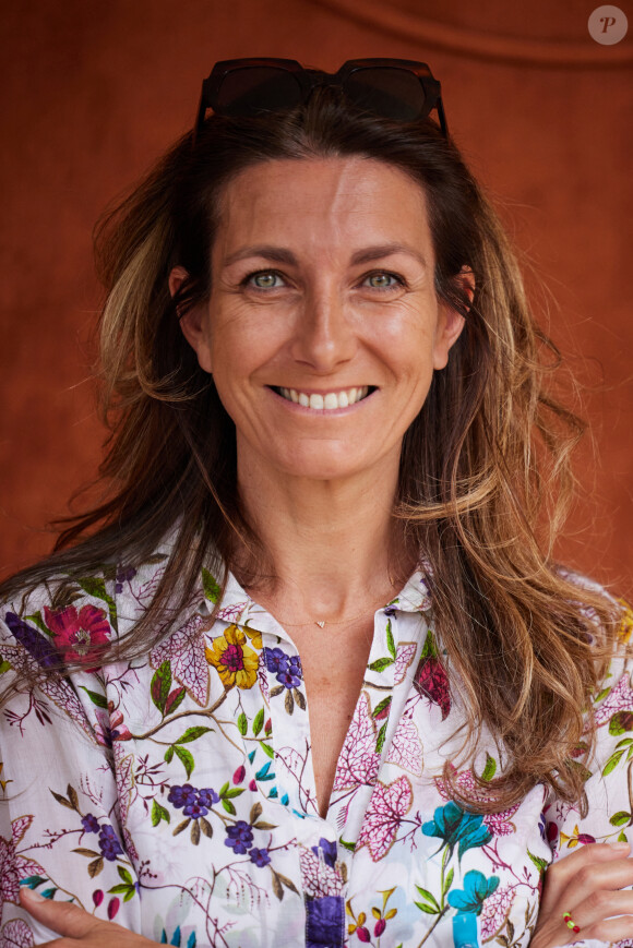 Anne-Claire Coudray au village lors des Internationaux de France de tennis de Roland Garros 2023, à Paris, France, le 9 juin 2023. © Jacovides-Moreau/Bestimage 