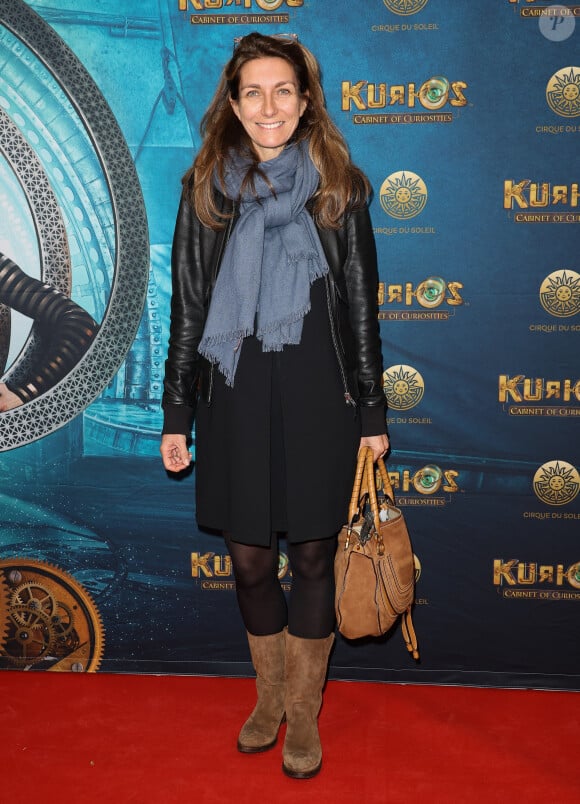 Anne-Claire Coudray - Première du spectacle du Cirque du Soleil "Kurios, Cabinet des curiosités" à Chatou le 21 novembre 2023. © Coadic Guirec/Bestimage