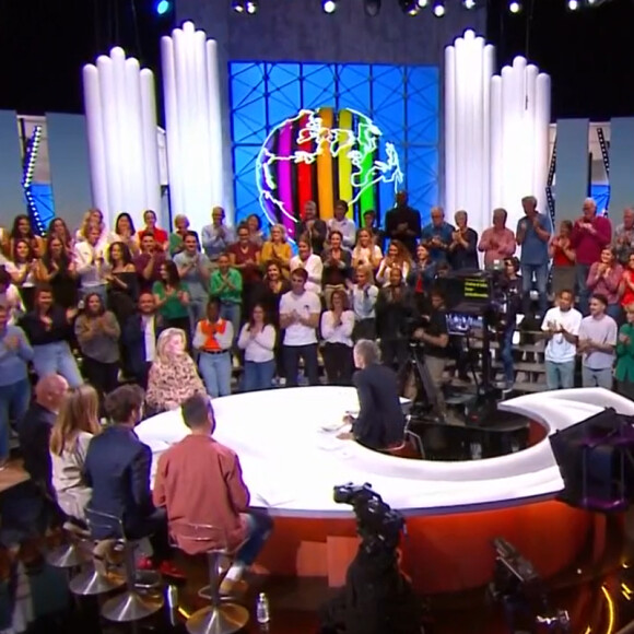 L'heure de la rentrée a sonné pour les talks-show de la TNT.
Plateau de "Quotidien"